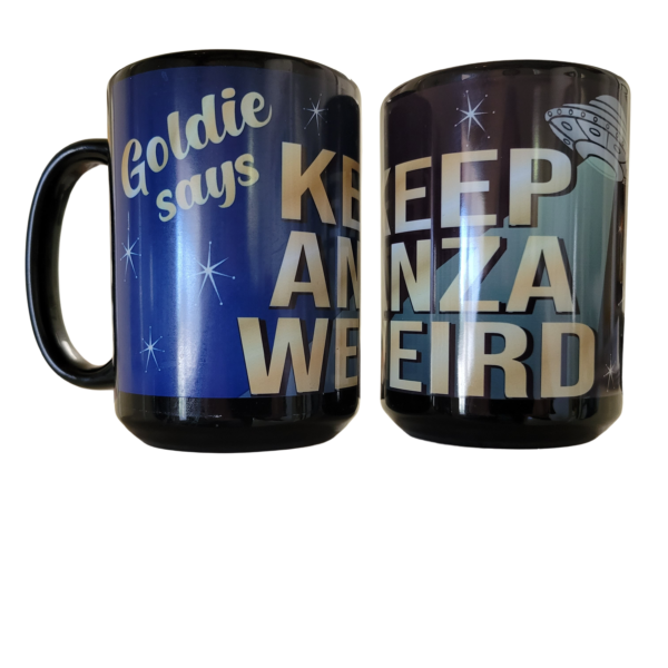 Keep Anza Weird 11 oz coffee mug